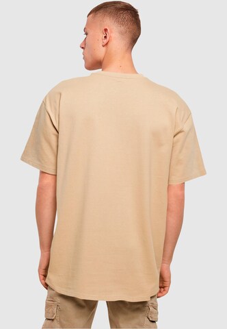 Merchcode Shirt 'Thin Lizzy - New Victoria Theatre' in Beige