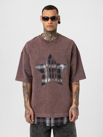 Dandalo Shirt 'Milan' in Brown: front