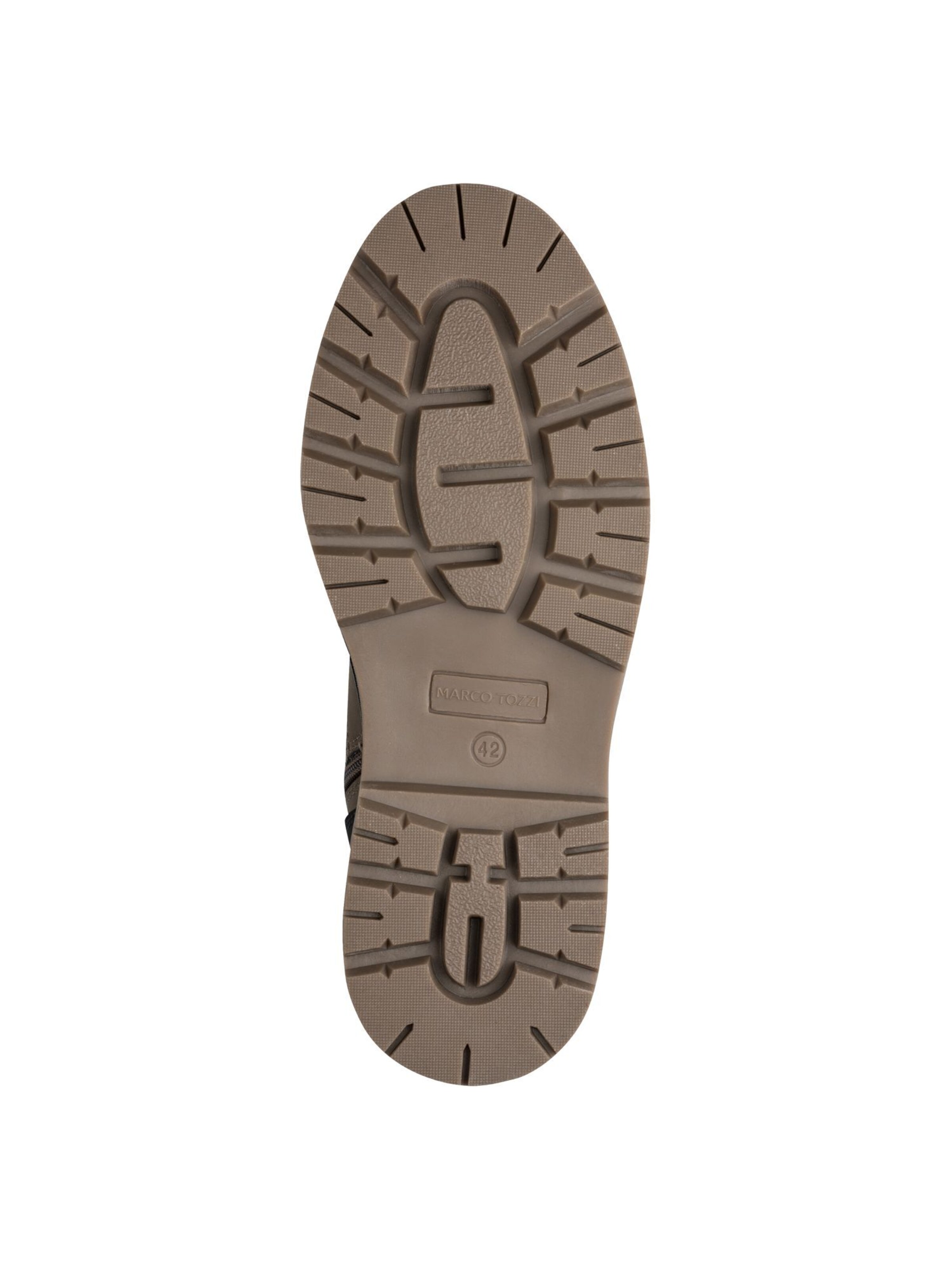 MARCO TOZZI Schnürboots in Beige