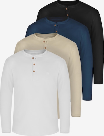 T-Shirt 'Neuville' normani en beige : devant