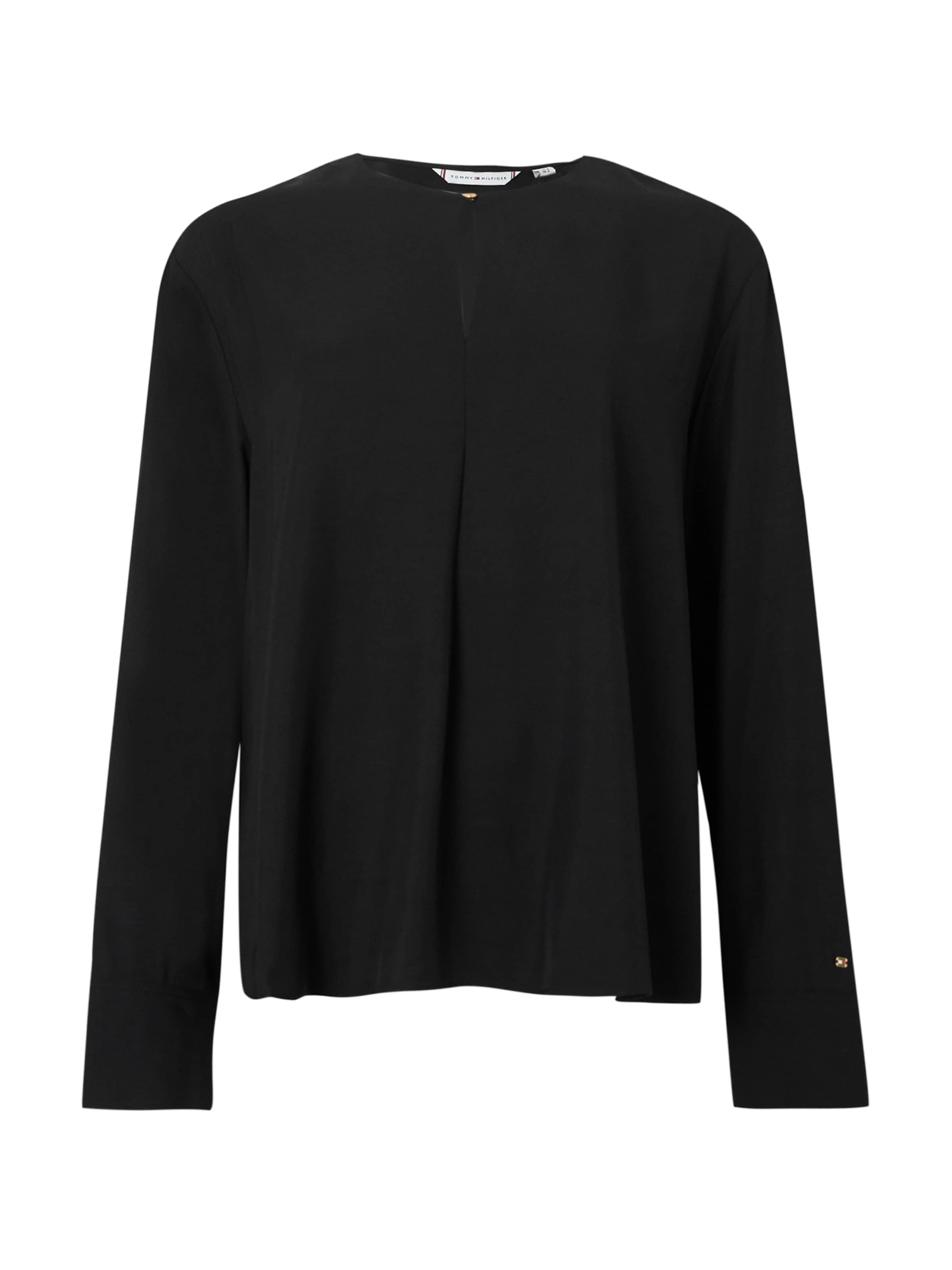 Chemisier TOMMY HILFIGER en noir : devant