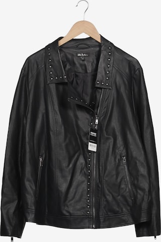 Ulla Popken Jacke 6XL in Schwarz: Vorderseite