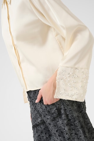 KAREN BY SIMONSEN Shirt 'KBCarmen' in Beige
