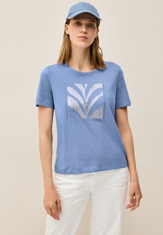CECIL T-Shirt in Blau: Vorderseite