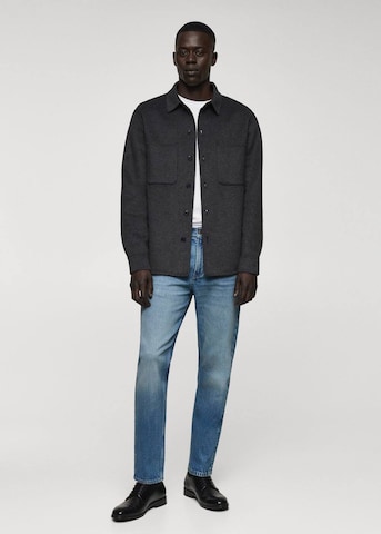 MANGO MAN Regular Jeans 'BEN' in Blau