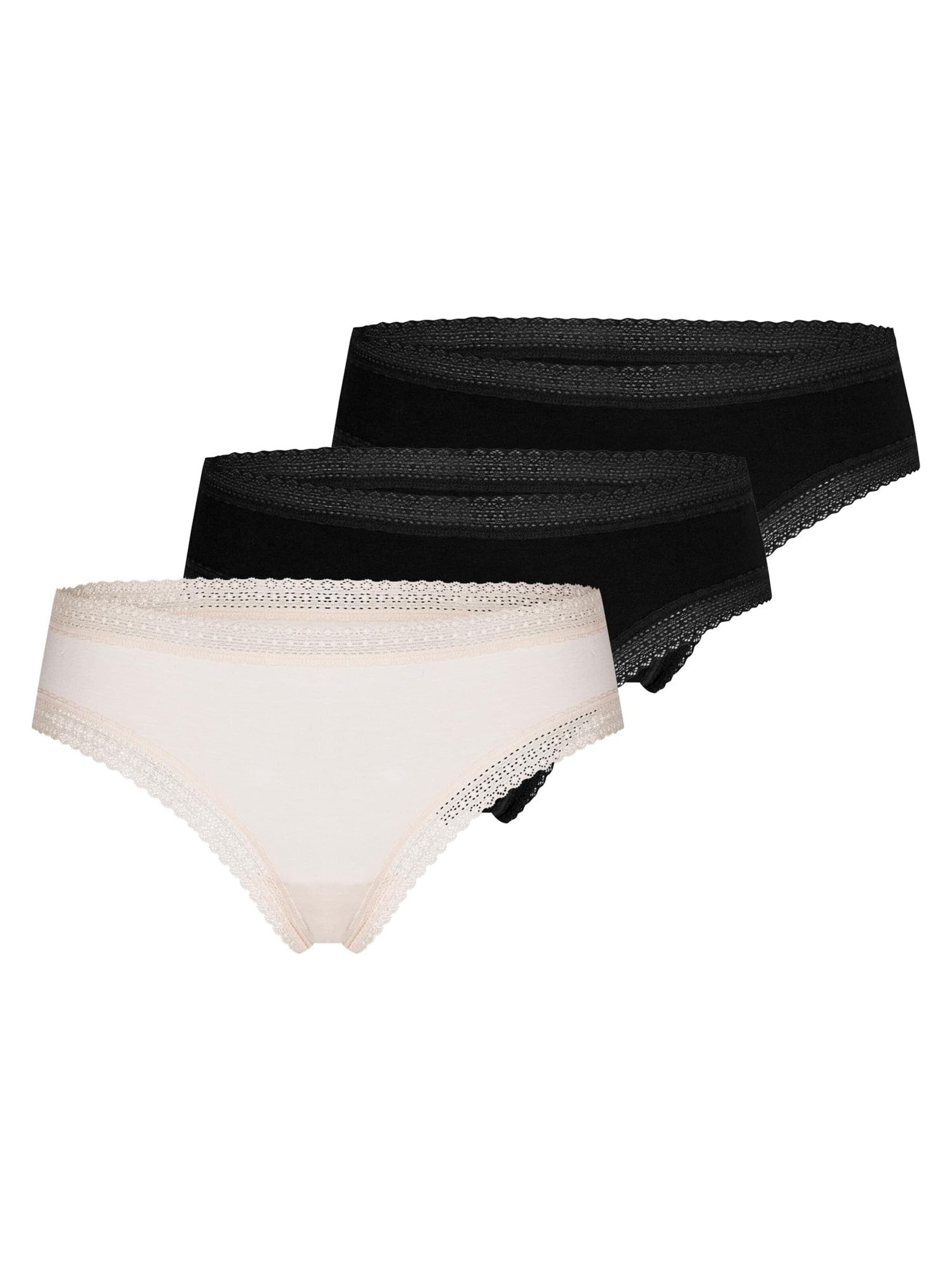 Mey Boyshorts 'Modal Lace' in Brown: front