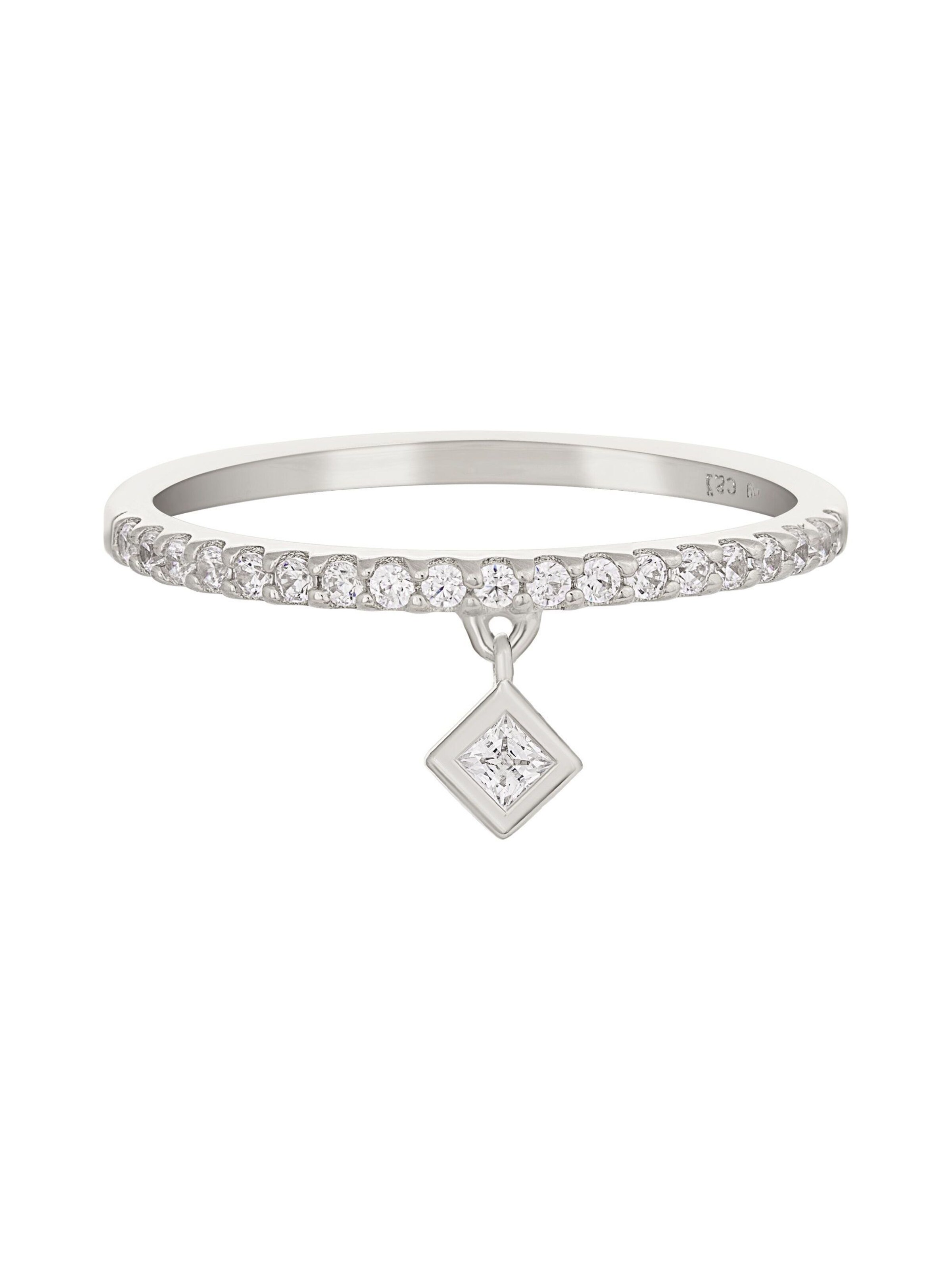 Bague caï en blanc : devant