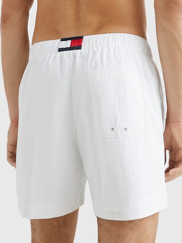 Shorts de bain Tommy Hilfiger Underwear en blanc