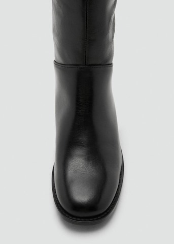 MANGO Boots 'Paty' in Black