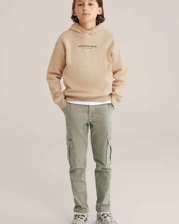 WE Fashion Sweatshirt in Beige