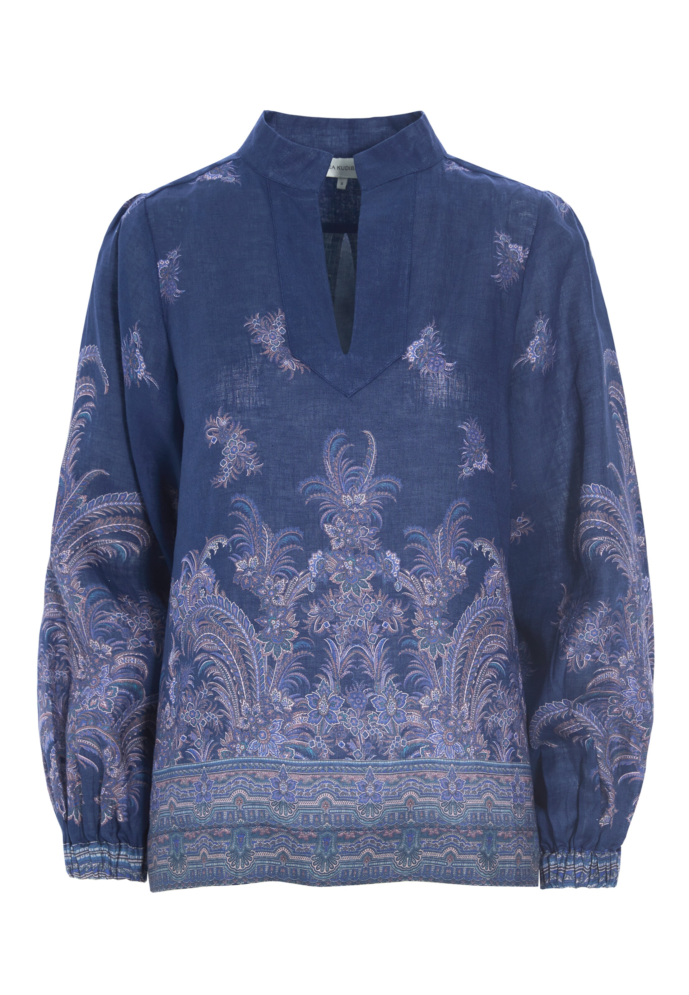 Dea Kudibal Блуза 'Tustidea' в синьо: отпред