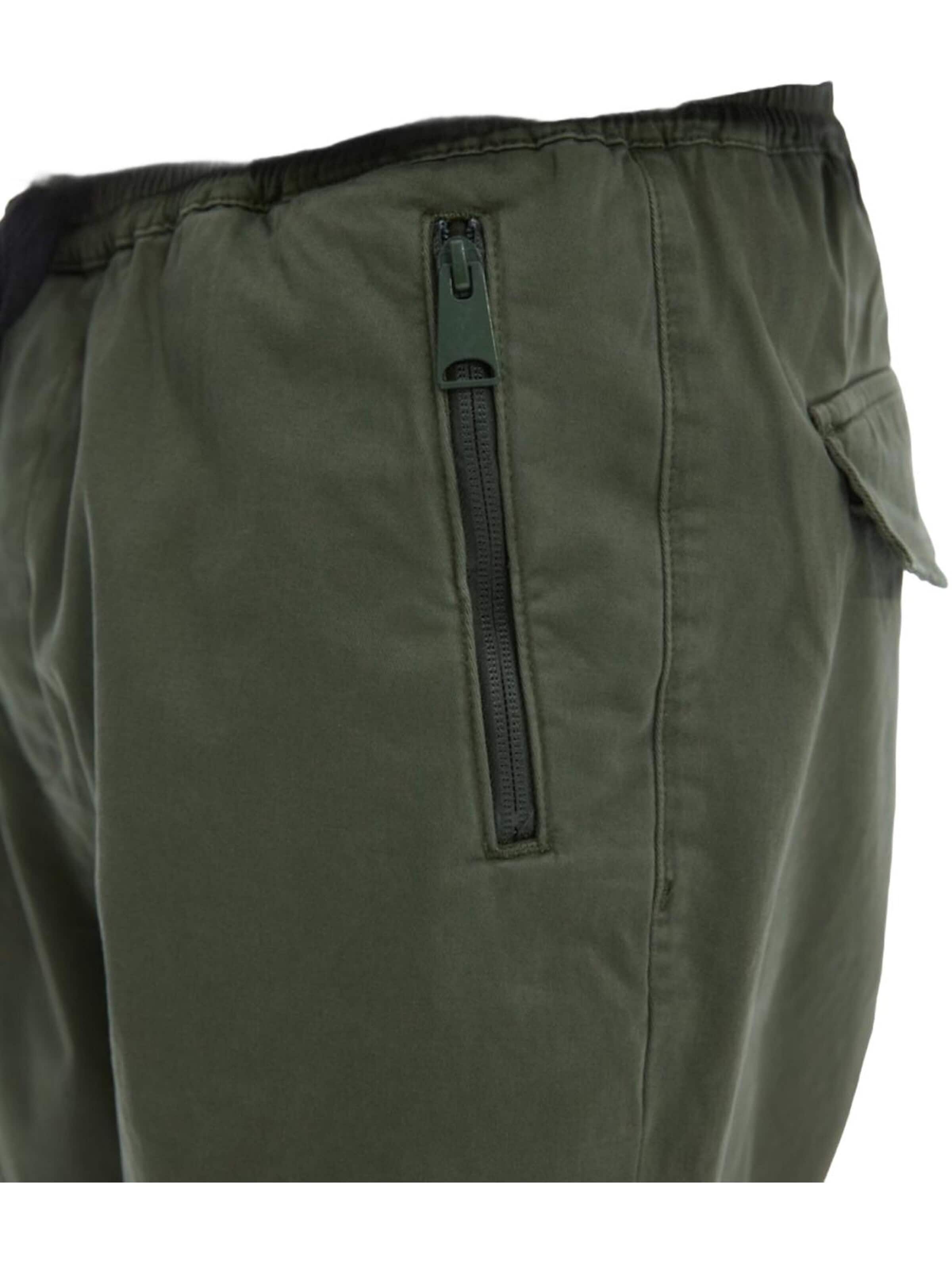 LTB Jeans - regular Vaquero 'Elastic Waist Trousers' en verde