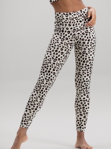 Hey Honey Skinny Leggings 'Cropped' in Beige