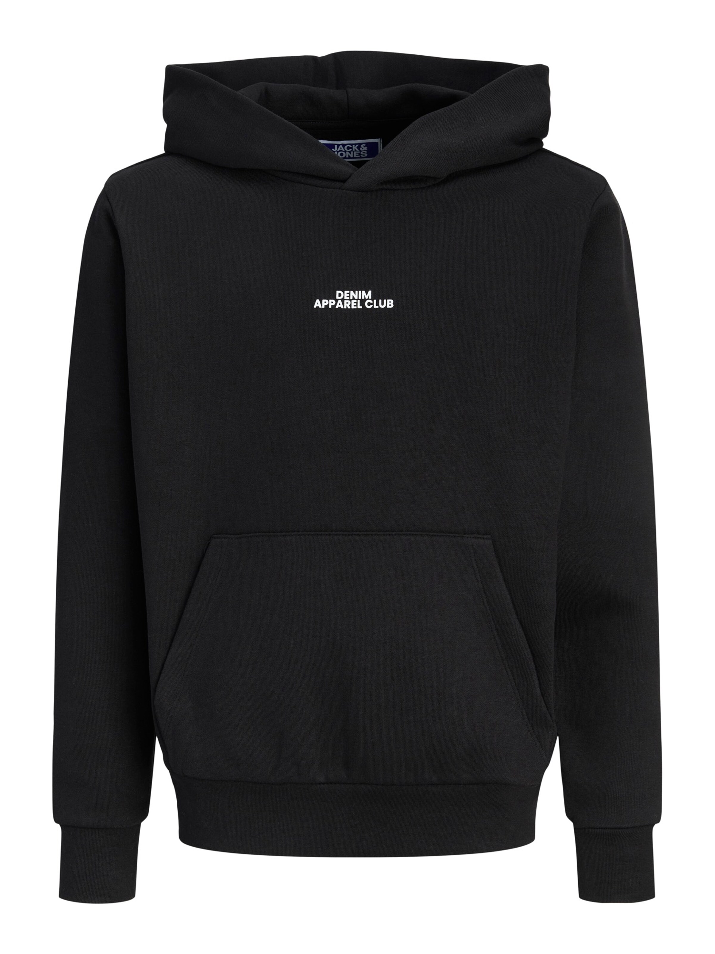 Jack & Jones Junior Mikina 'JJBAY' - Čierna: predná strana