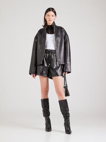 BOSS Loose fit Pants 'C_Timy' in Black