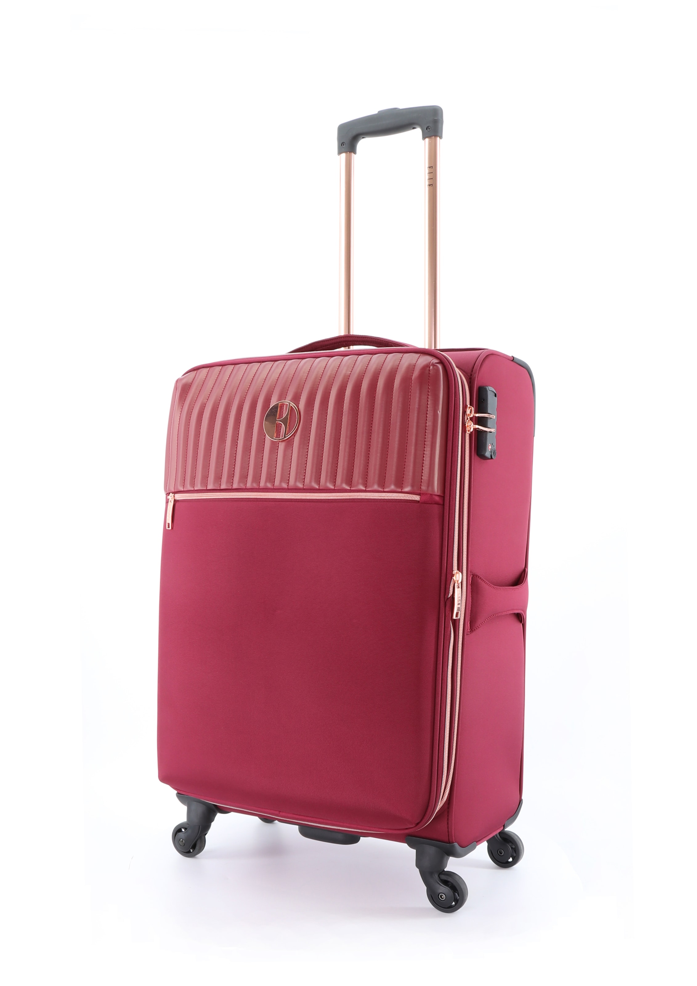 Frauen Taschen & Rucksäcke ELLE Reisekoffer 'Giant' in Burgunder - IB60119 Frauen Taschen & Rucksäcke ELLE Reisekoffer 'Giant' in Burgunder - IB60119