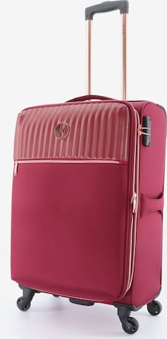 ELLE Suitcase 'Giant' in Red: front