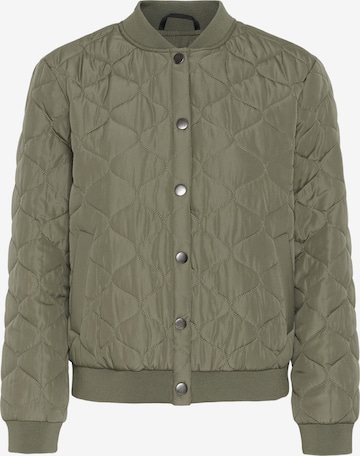 Kaffe Tussenjas 'KAQiana' in Groen: voorkant