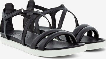 ECCO Strap Sandals in Black