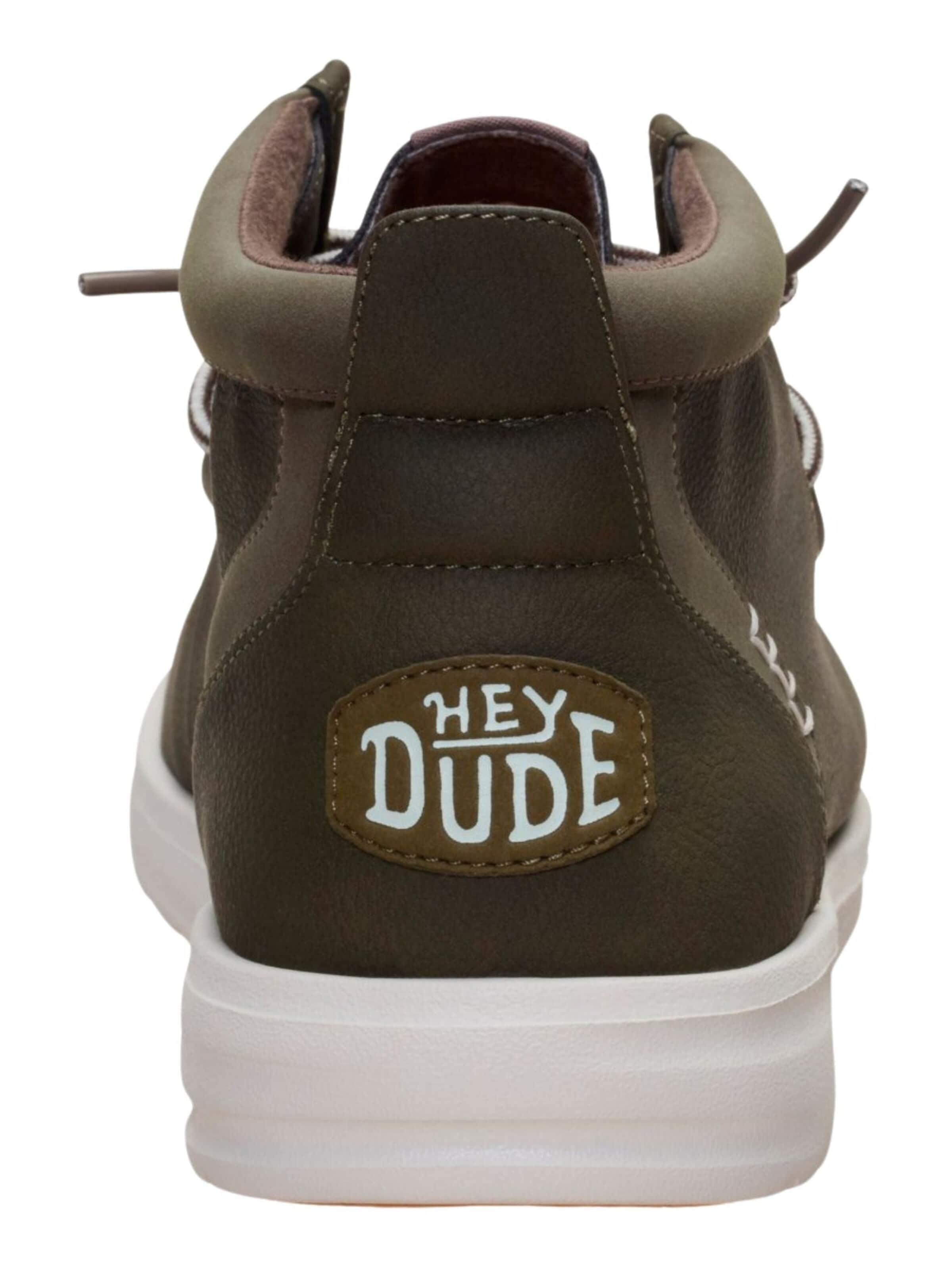 HEY DUDE Buty Chukka 'Wally Mid GripR Classic' w kolorze zielony