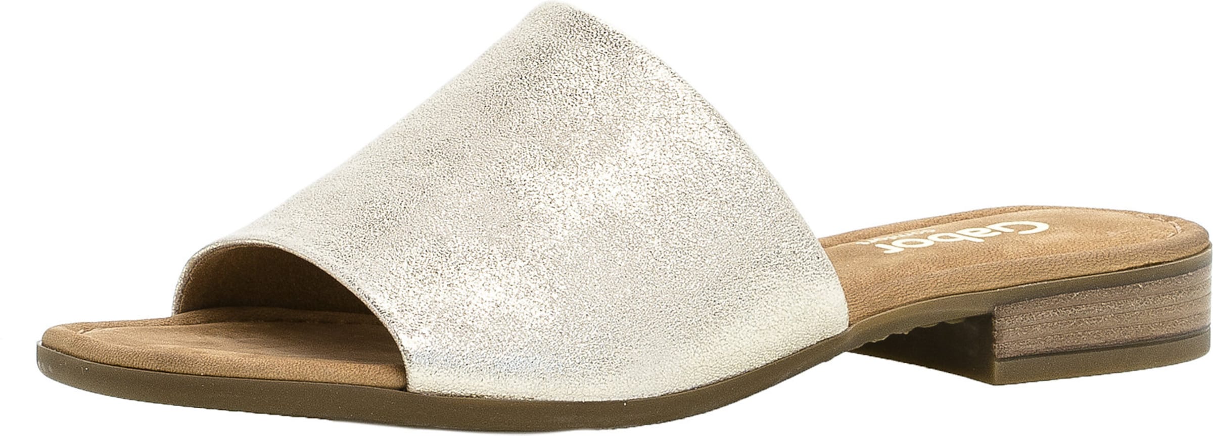 Frauen Pantoletten GABOR Pantolette in Silber - XH51371 Frauen Pantoletten GABOR Pantolette in Silber - XH51371