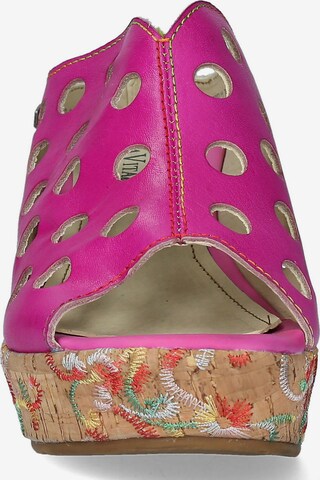 Laura Vita Mules 'Lorieo' in Pink