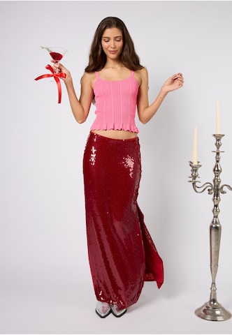 OH APRILSuknja 'Nika' - crvena boja