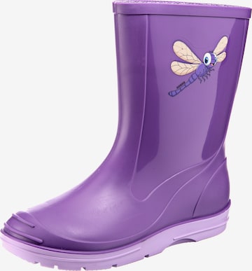 HORKA Rubber Boots in Purple: front