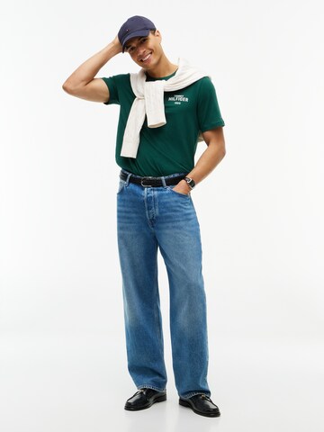 Tricou '1985' de la TOMMY HILFIGER pe verde