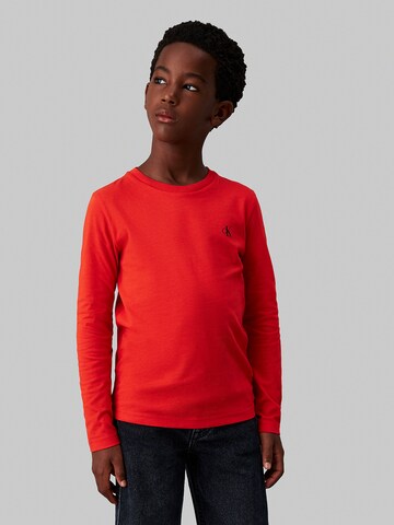 Calvin Klein Jeans Shirt in Beige: voorkant