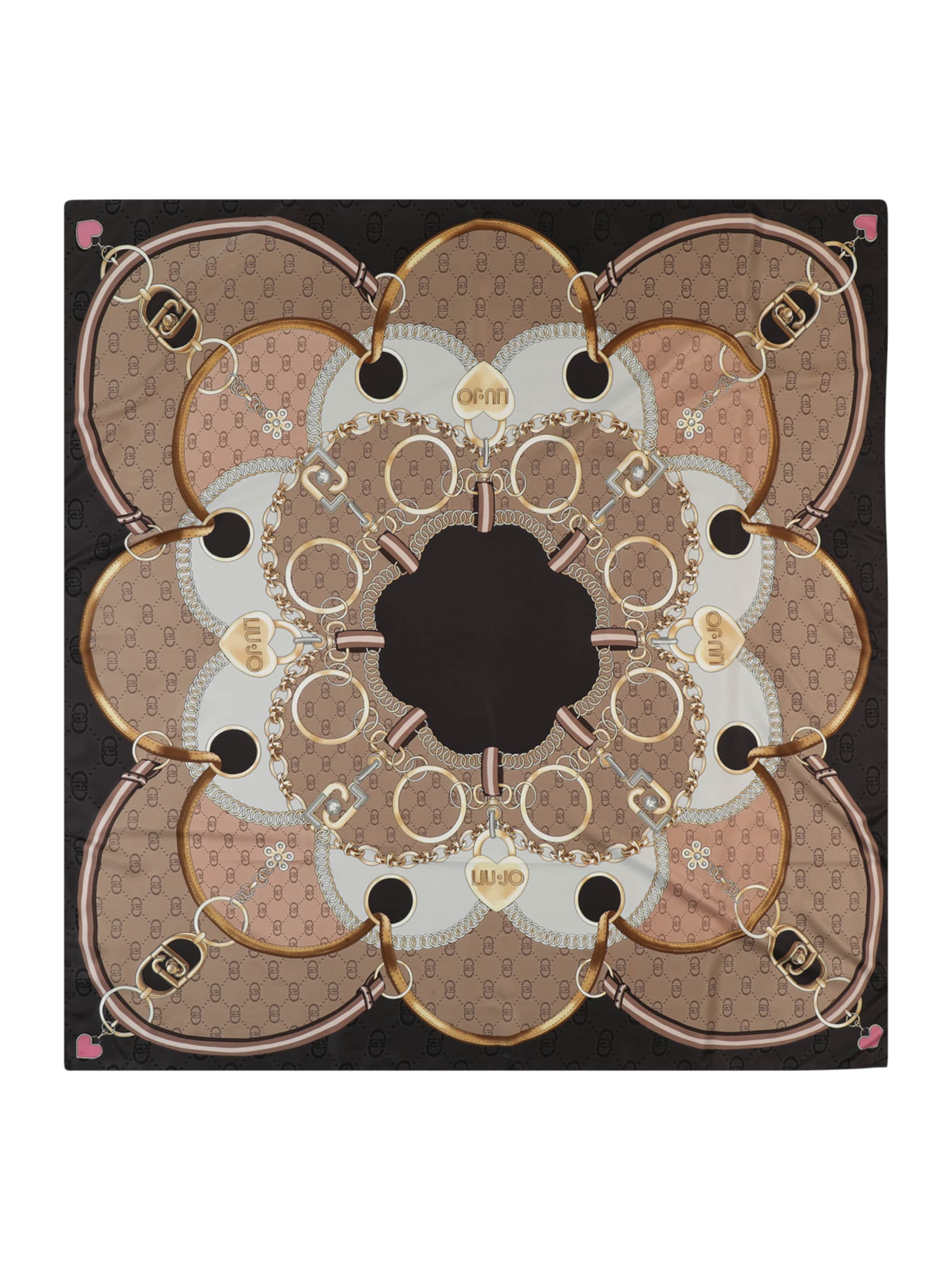 Liu Jo Κασκόλ σε μπεζ: μπροστά