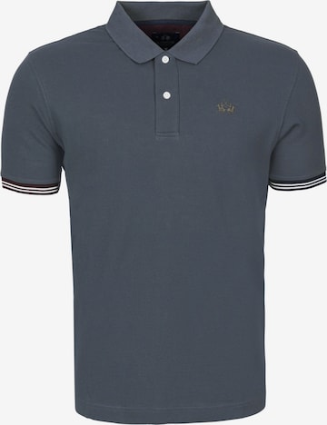 Maglietta 'MBP011' di La Martina in blu: frontale