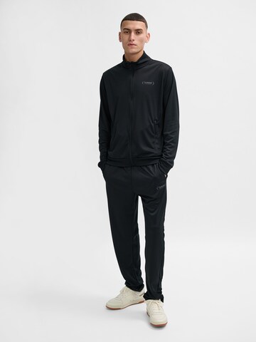 Hummel Tracksuit 'Paola Poly' in Black: front