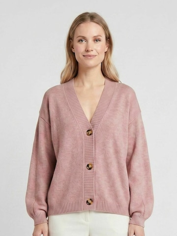 Cardigan ' Pen ' Opal Studio en rose : devant