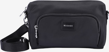 BOGNER - Mala de ombro 'Fully 1.0 Pukie' em preto: frente