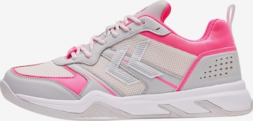 Chaussure de sport Hummel en rose : devant