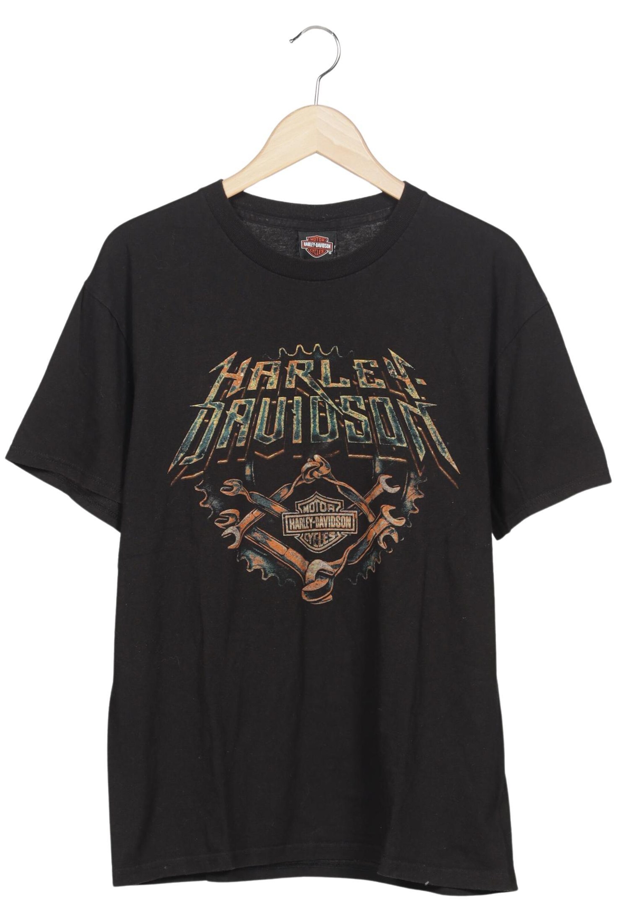 Harley Davidson Shirt in L in Black: front