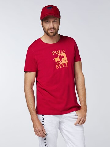 Polo Sylt T-Shirt in Rot