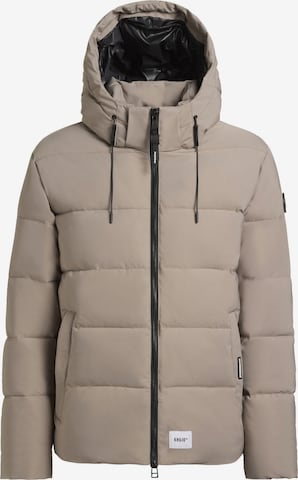 Cappotto invernale di khujo in beige: frontale