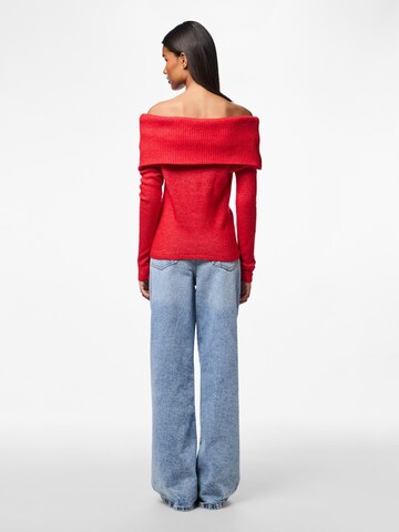 PIECES Pullover 'RIKO' in Orange