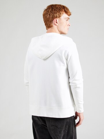 GANT Bluza rozpinana w kolorze biały