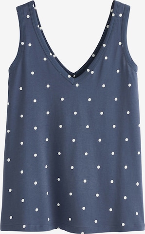 Haut Next en bleu : devant