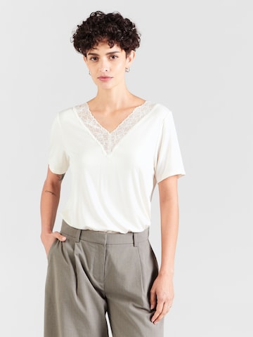 rosemunde Shirt 'RWBiarritz' in Beige: front