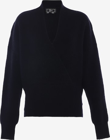 Pull-over faina en noir : devant