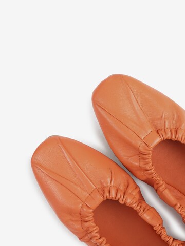 BRONX Ballet Flats 'Alor-A' in Orange