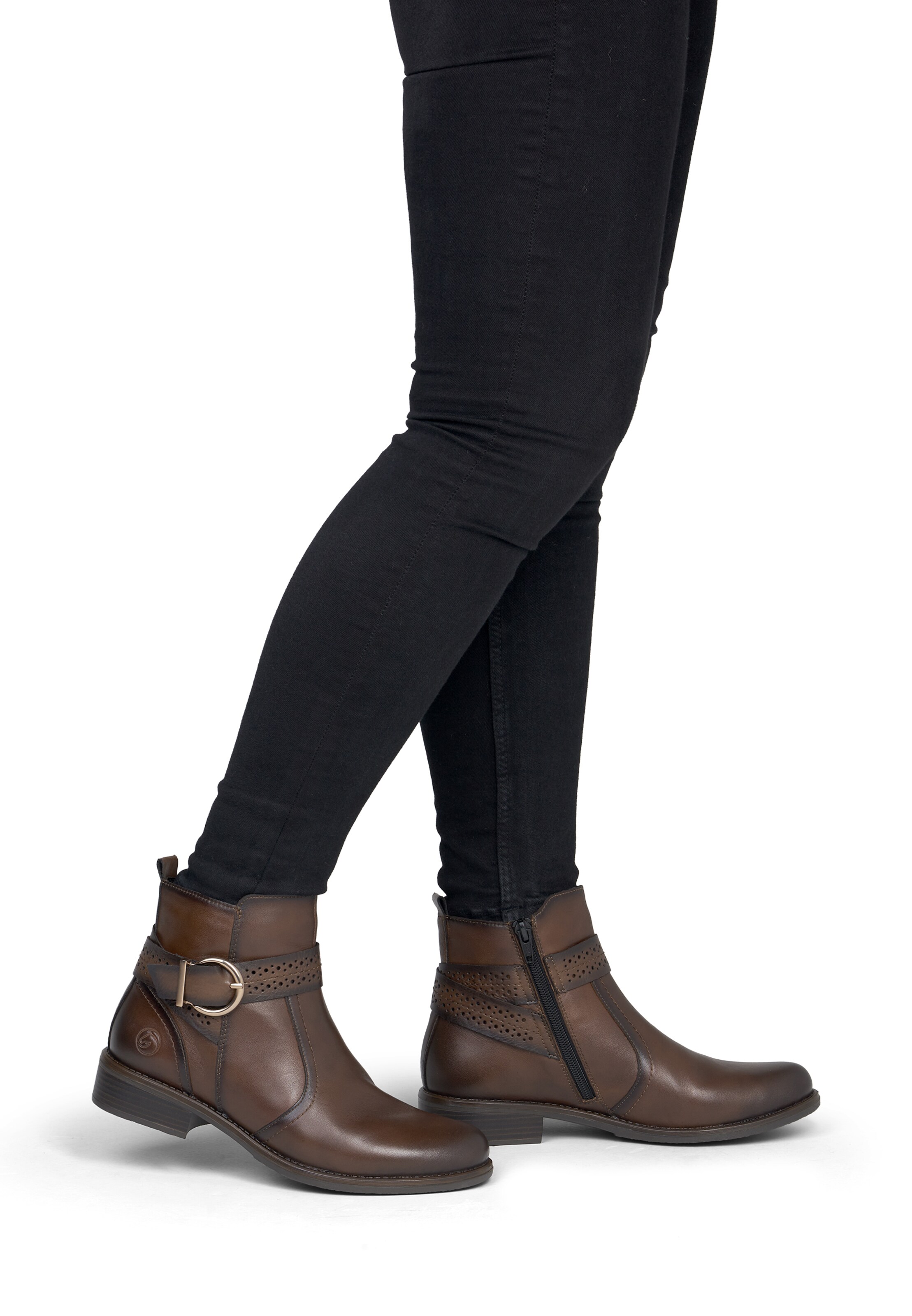 REMONTE Ankle Boots in Brown