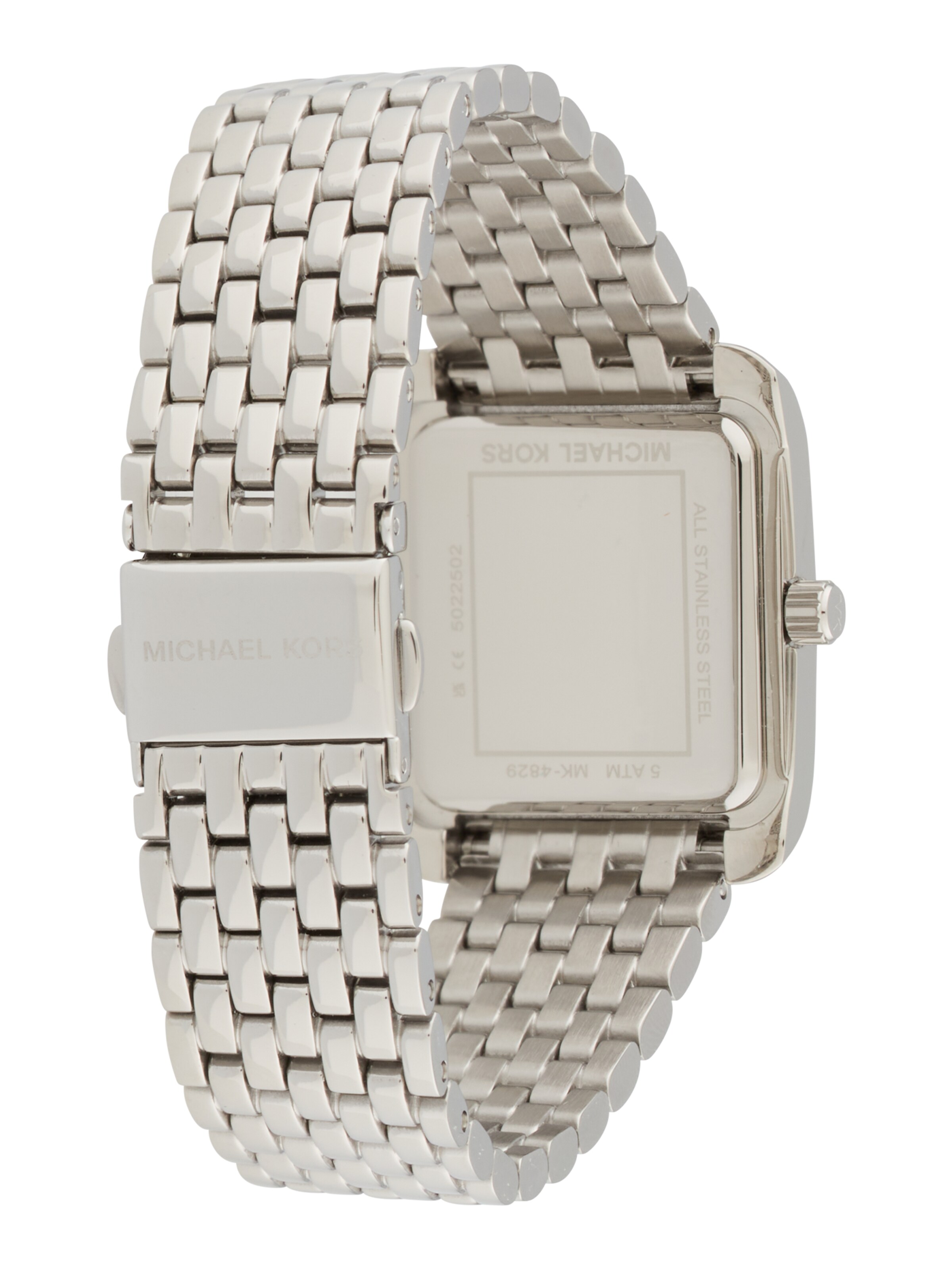 MICHAEL Michael Kors Analogové hodinky 'EMERY' – stříbrná