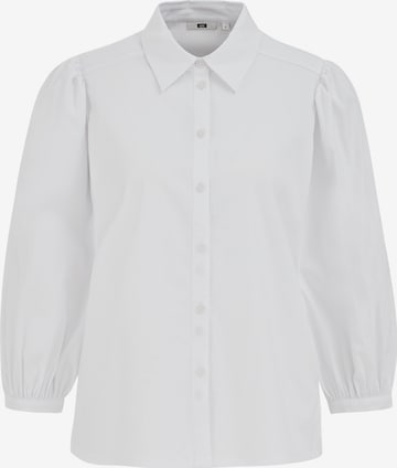 WE Fashion Pusero värissä valkoinen: etupuoli