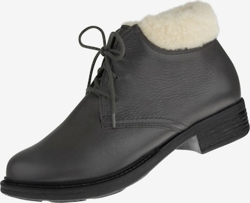 Natural Feet Lace-Up Ankle Boots 'Sinja' in Grey: front