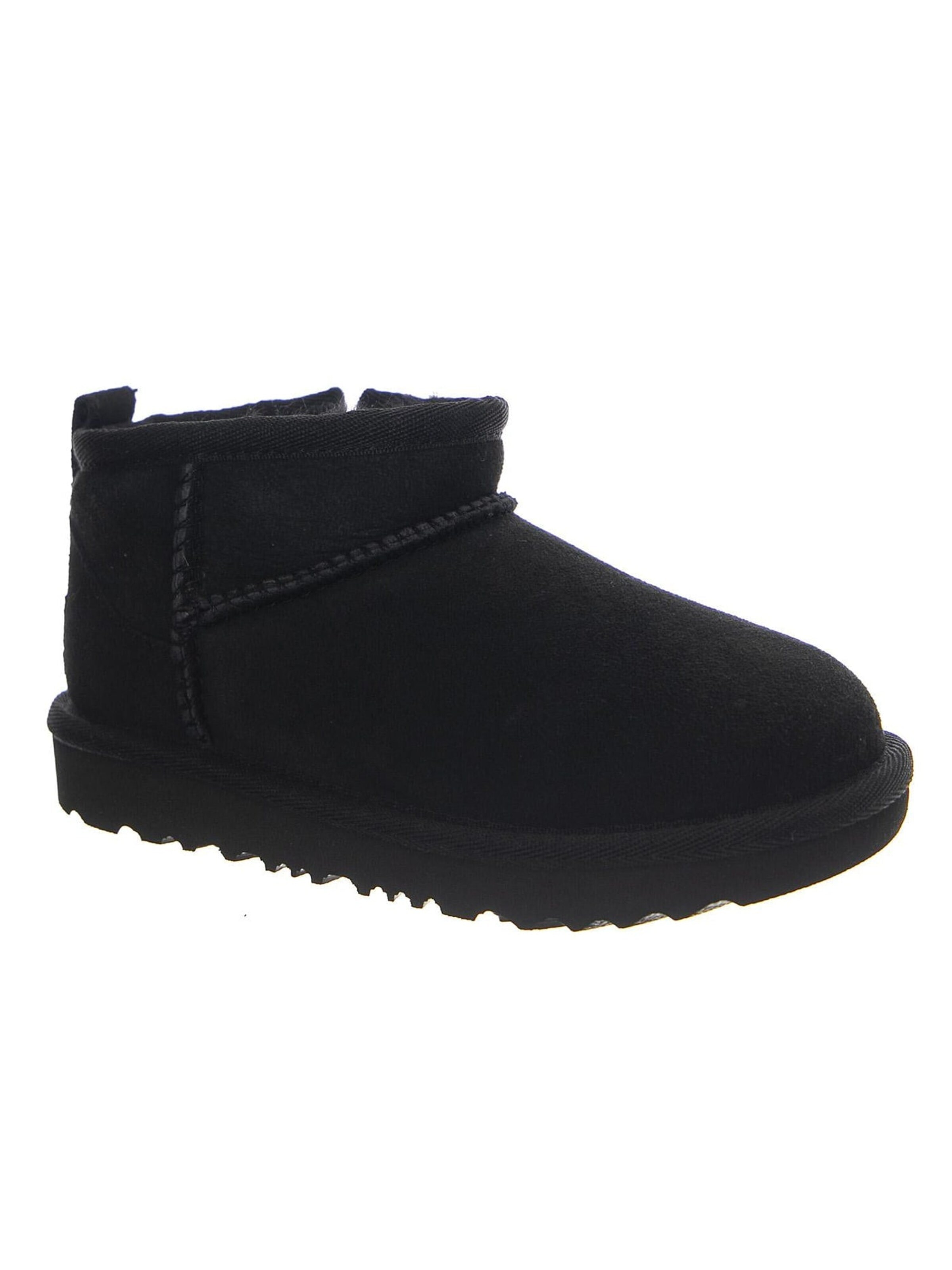 Bottes 'Classic Ultra Mini Black' UGG en noir : devant